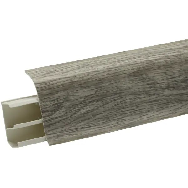 фото Плинтус напольный Artens ПВХ Дуб Ланди 7 см 2.2 м