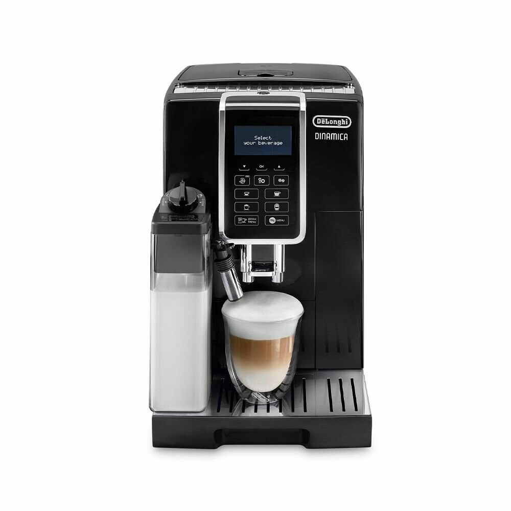 CEE Кофеварка рожковая ECAM 350.55B Dinamica, черный