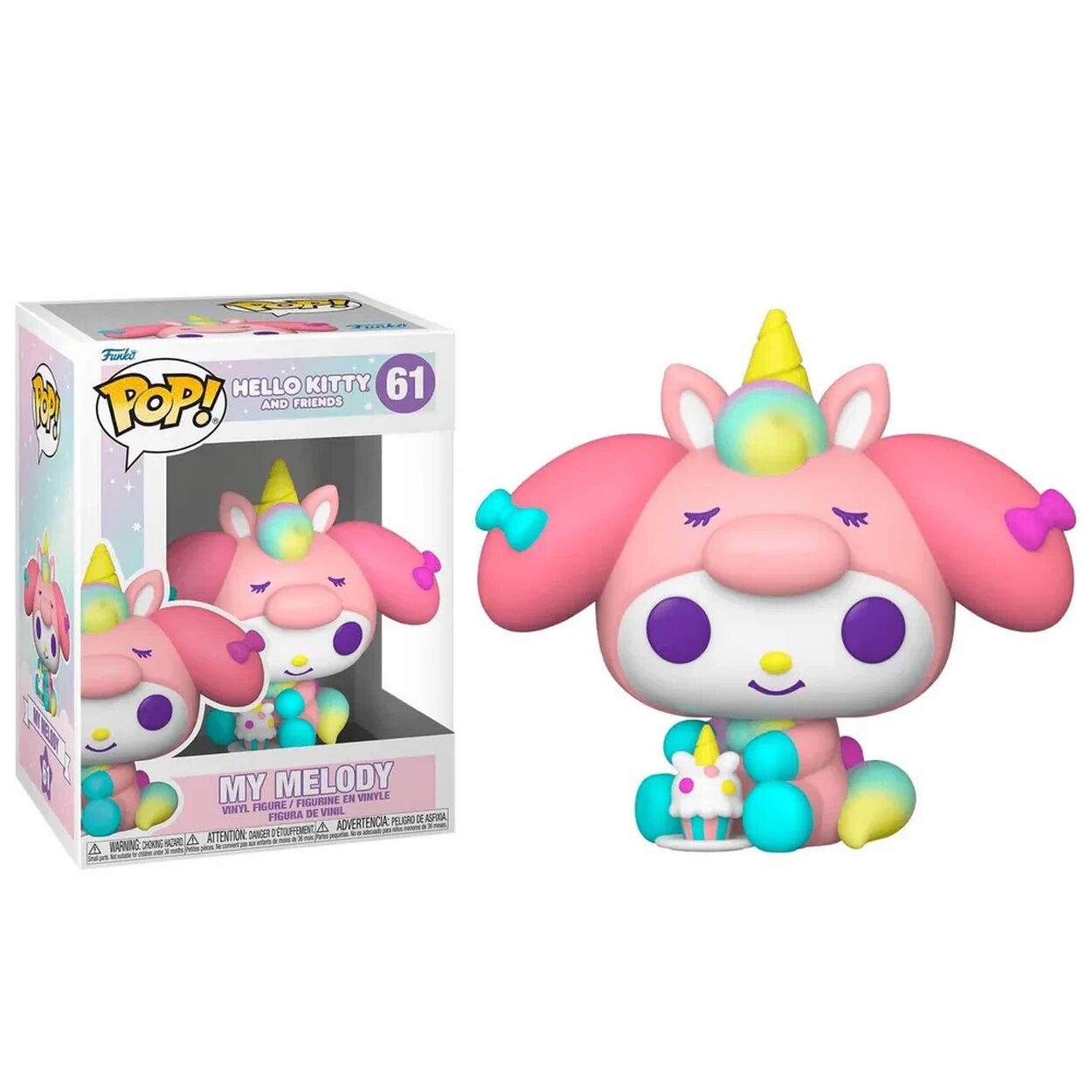 Фигурка Funko POP! Девочка-кролик в костюме единорога (My Melody) #61