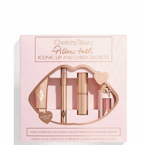 Charlotte Tilbury Подарочный набор косметики Pillow Talk Iconic Lip And Cheek Secrets 12500₽