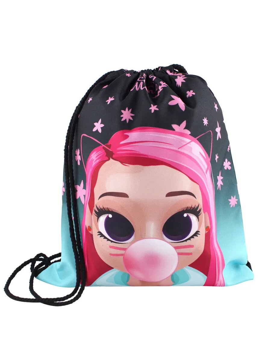 Мешок для обуви для девочек — фото 1