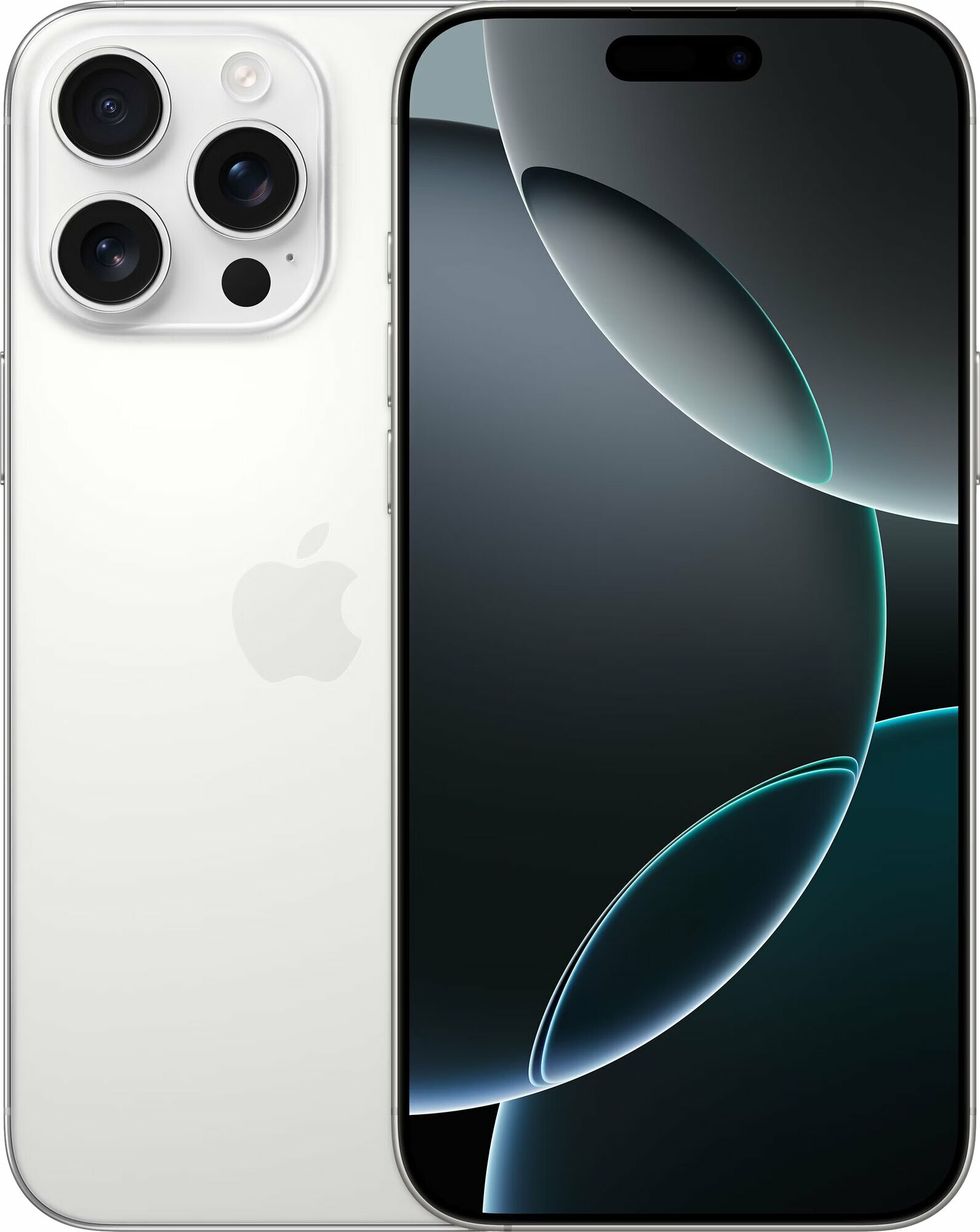 Смартфон Apple iPhone 16 Pro Max 512 ГБ, Dual: Только eSIM, White Titanium | Белый Титан