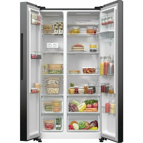 Холодильник двухкамерный Gorenje NRR9185EABXLWD Side by Side
