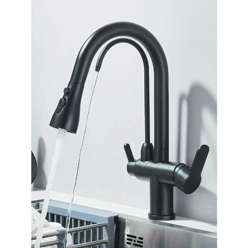 Смеситель для кухни гибкий с фильтром 4102₽