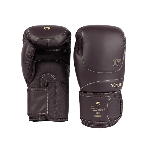 Боксерские перчатки Venum Impact Evo Chocolate (14 унций)