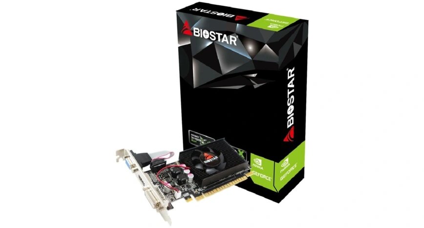 Видеокарта BIOSTAR NVIDIA GT 610 700 2048 1333 64 RTL [VN6103THX6] - фото №2
