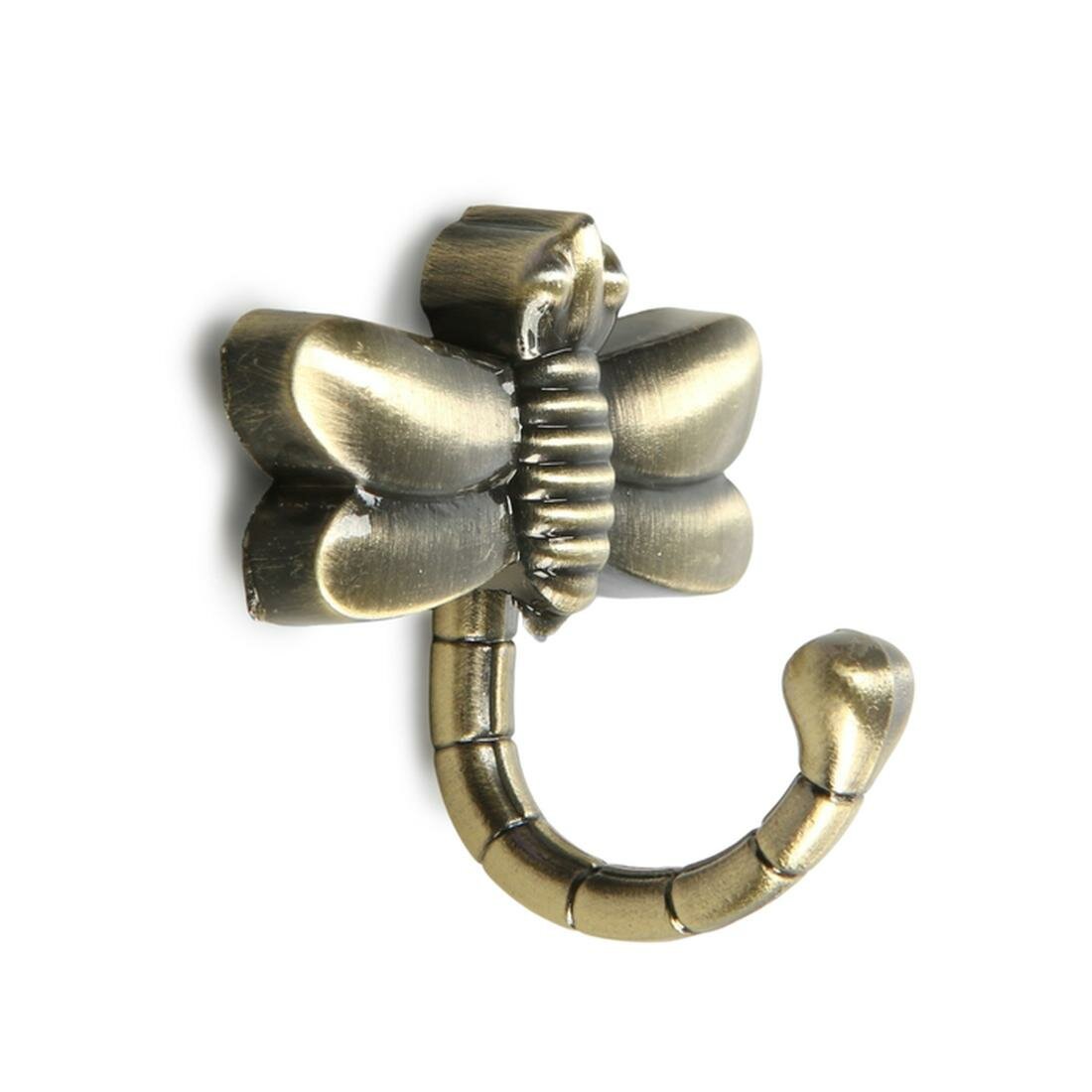 Крючок мебельный CAPPIO DRAGONFLY однорожковый цвет бронза 1 шт.