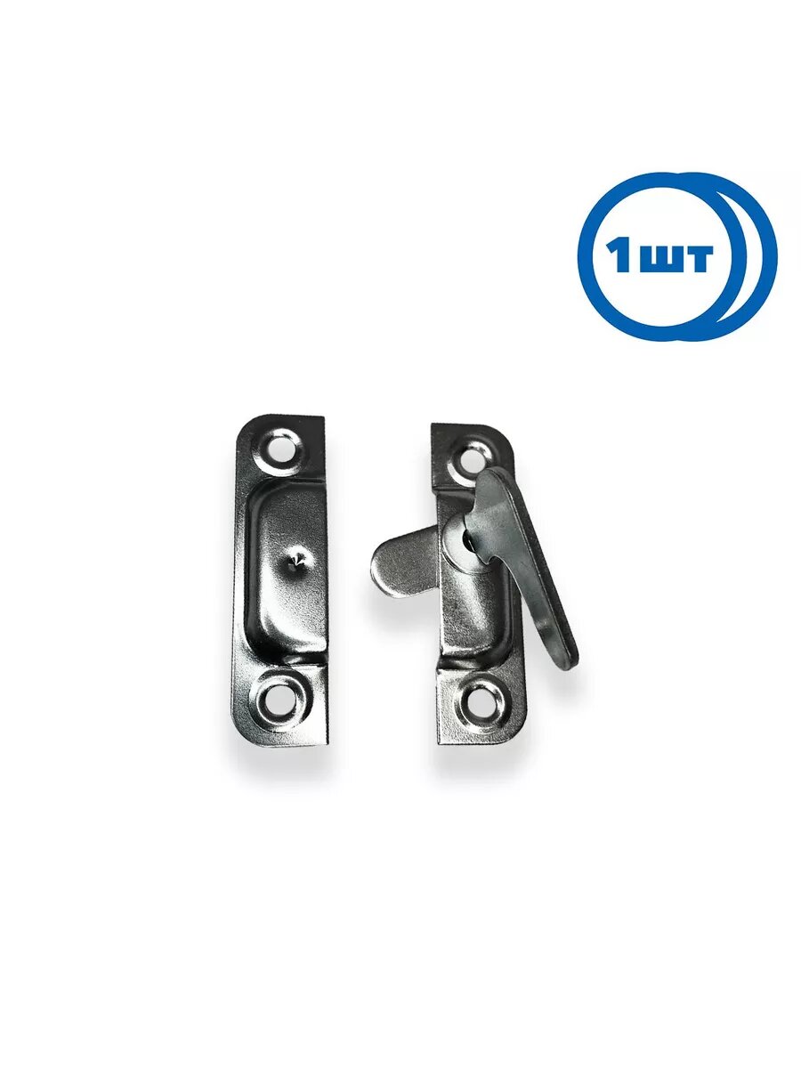 Завертка форточная накладная ЗФ-1 цинк (1 шт.)