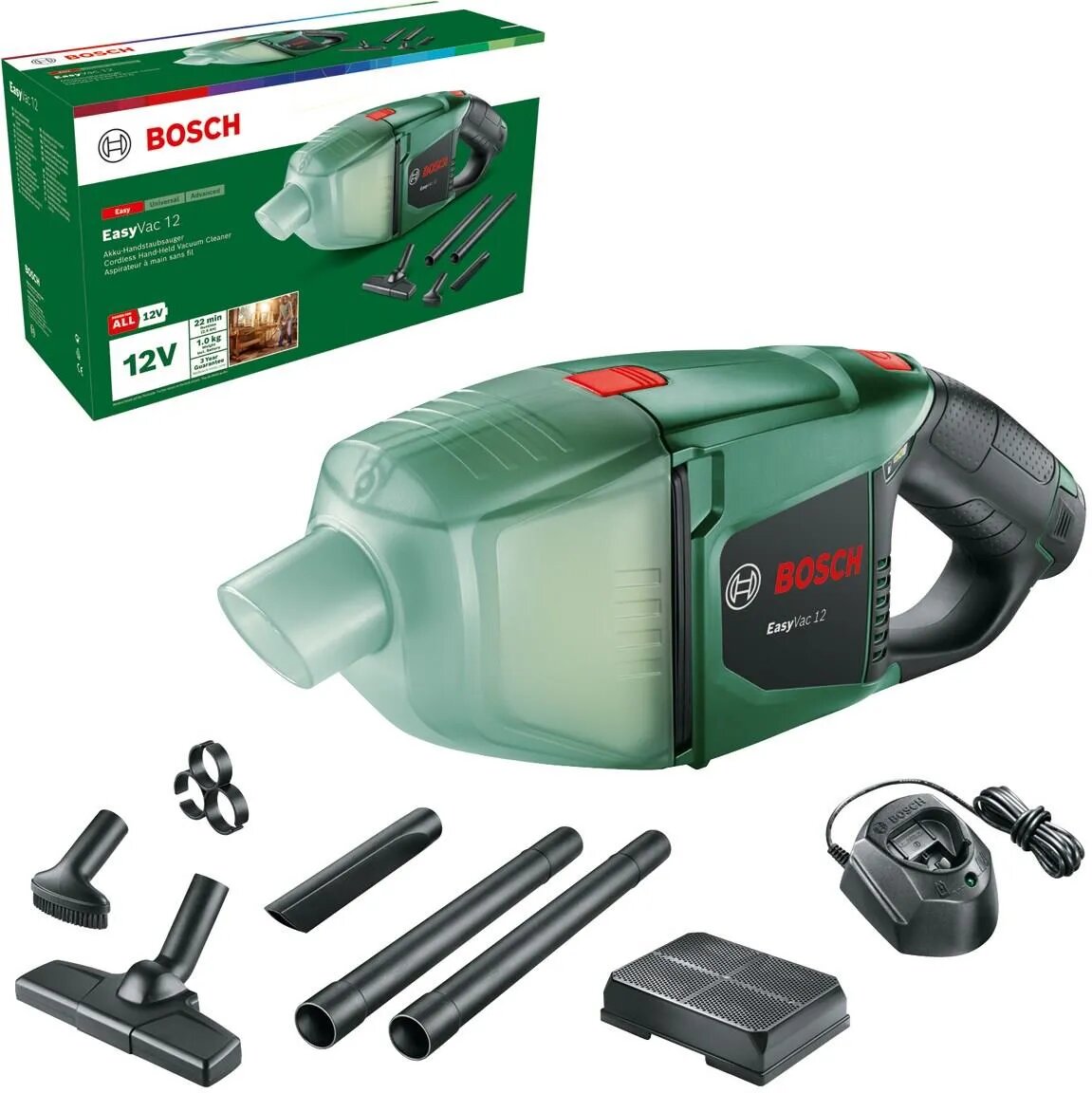 Профессиональный пылесос Bosch EasyVac 12 06033D0001