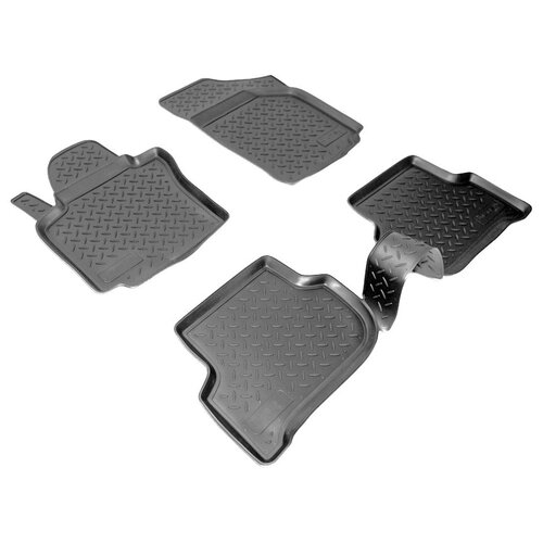 фото Коврики салона (полиуретан) seat altea (5p1) (2004-), npl-po-80-10 norplast