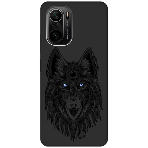 Ультратонкий защитный чехол-накладка Soft Touch для Xiaomi Poco F3 с 3D принтом Grand Wolf черный ультратонкий защитный чехол накладка soft touch для xiaomi poco f3 с 3d принтом grand cat черный