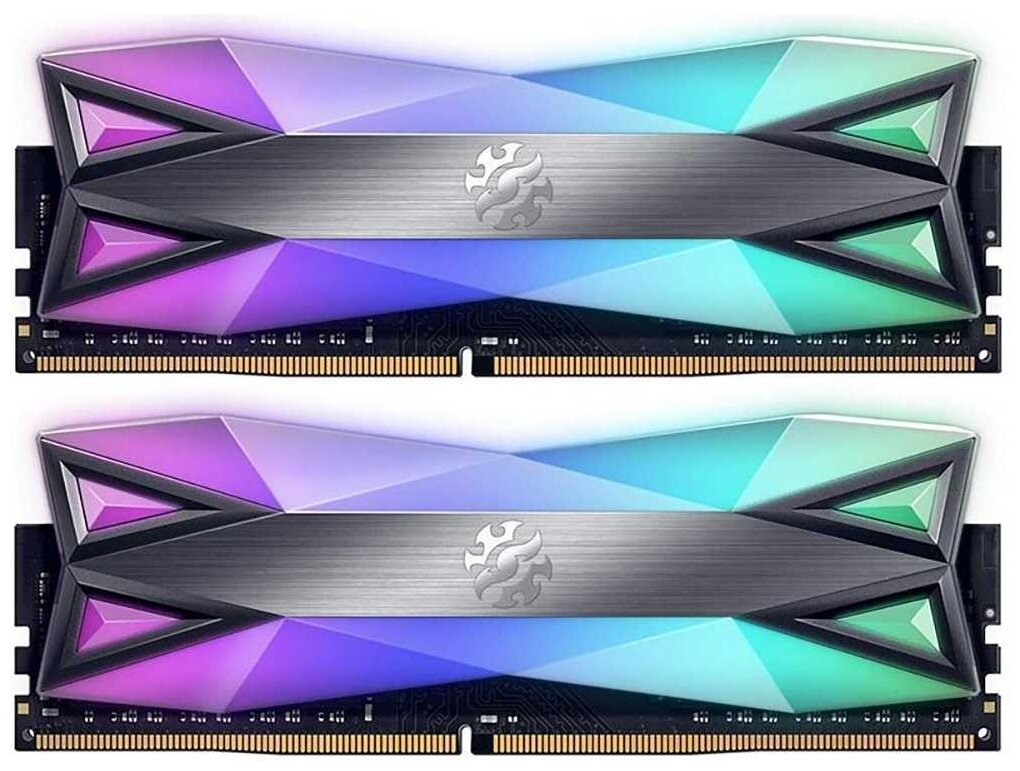 Модуль памяти A-Data DDR4 DIMM 3600MHz PC28800 CL18 - 32Gb Kit (2x16Gb) AX4U360016G18I-DT60