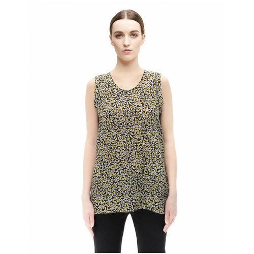 фото Marni шелковый топ с принтом 40