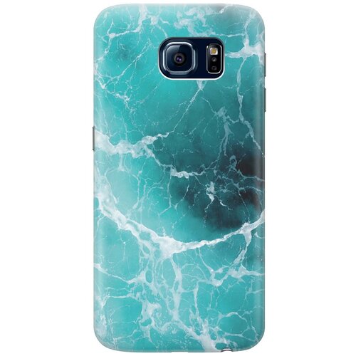 фото Силиконовый чехол на samsung galaxy s6 / самсунг с6 с принтом "лазурный океан" gosso