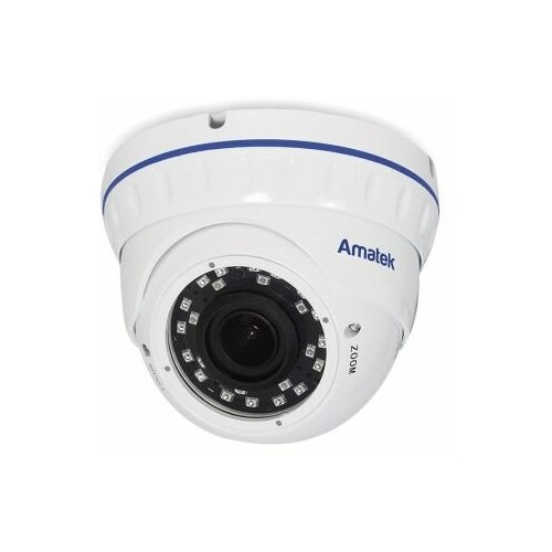 Купольная вандалозащищенная IP видеокамера Amatek AC-IDV503ZA(2,7-13,5)