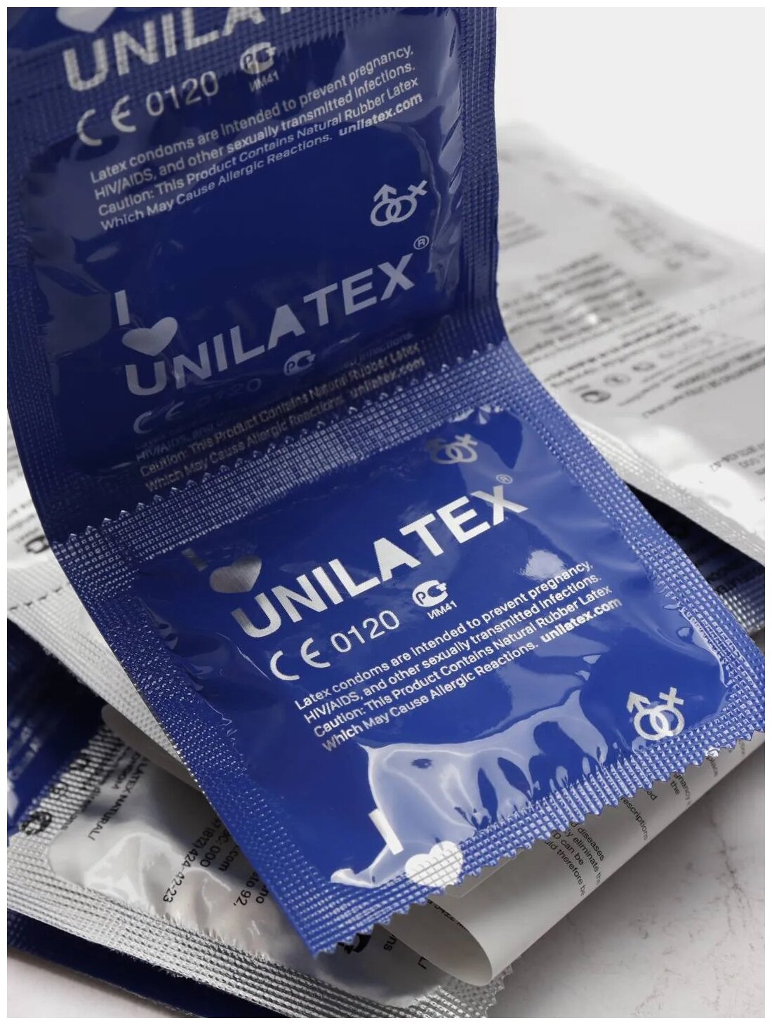 Презервативы с точками Unilatex Dotted 1 уп (12+3 шт)