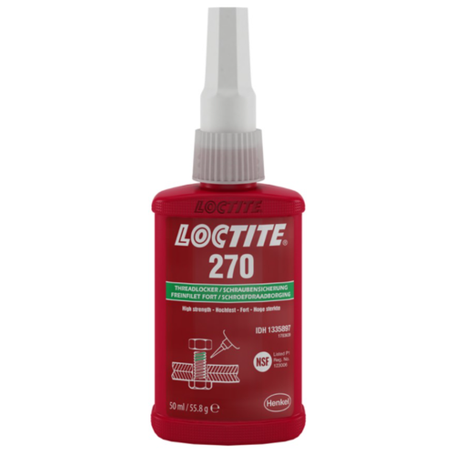 фото Loctite 270 50мл (резьбовой фиксатор высокой прочности)