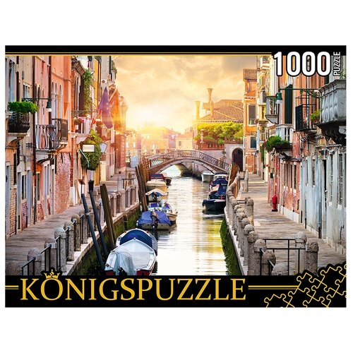 Купить Пазл Konigspuzzle Венеция на закате (ГИK1000-0633), 1000 дет.