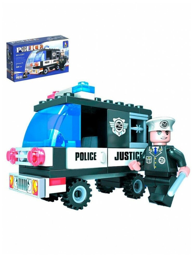 Ausini Конструктор "Полиция", 58 деталей