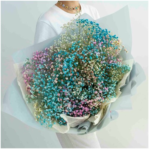 Цветы живые букет из гипсофилы 9 шт.| Лэтуаль Flowers