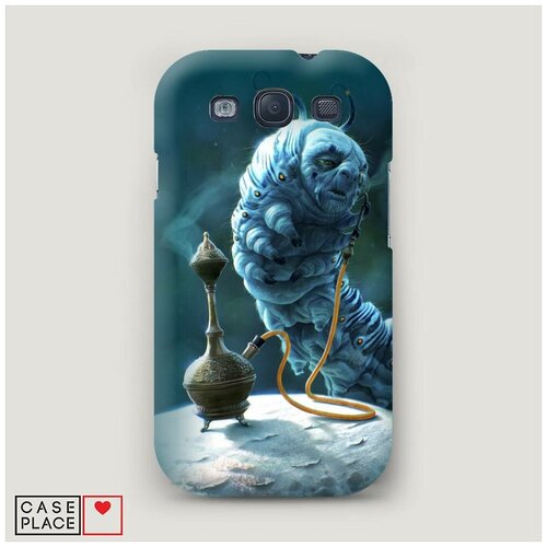 фото Чехол пластиковый samsung galaxy s3 гусеница-кальянщик case place