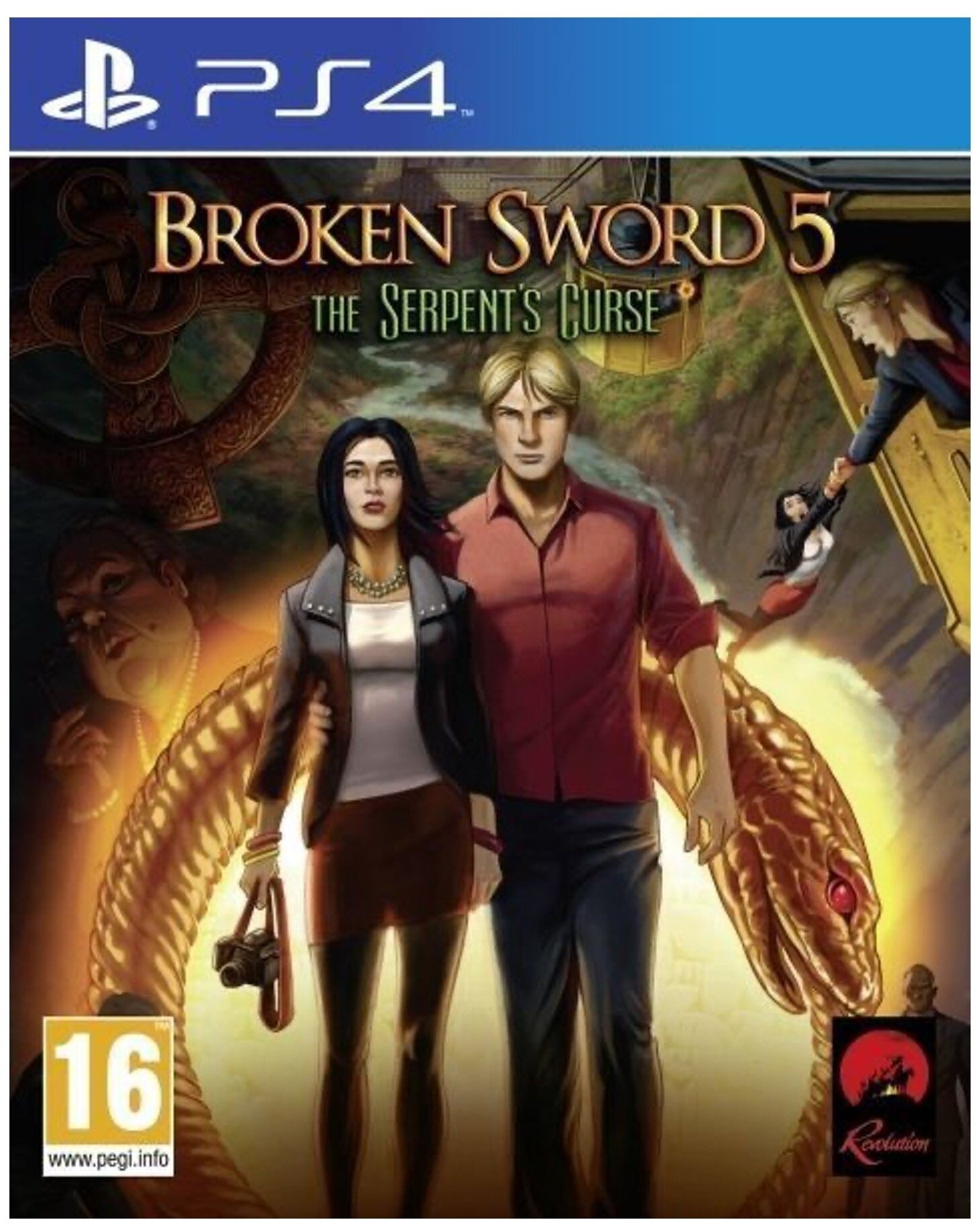 Broken Sword 5: The Serpent's Curse [Сломанный Меч 5 - Проклятие Змея][PS4, русская версия]