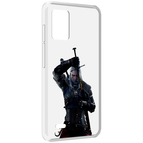 Чехол MyPads The-Witcher-3-Ведьмак для UMIDIGI Bison X10S / Bison X10G задняя-панель-накладка-бампер чехол mypads 50 cent the massacre для umidigi bison x10s bison x10g задняя панель накладка бампер