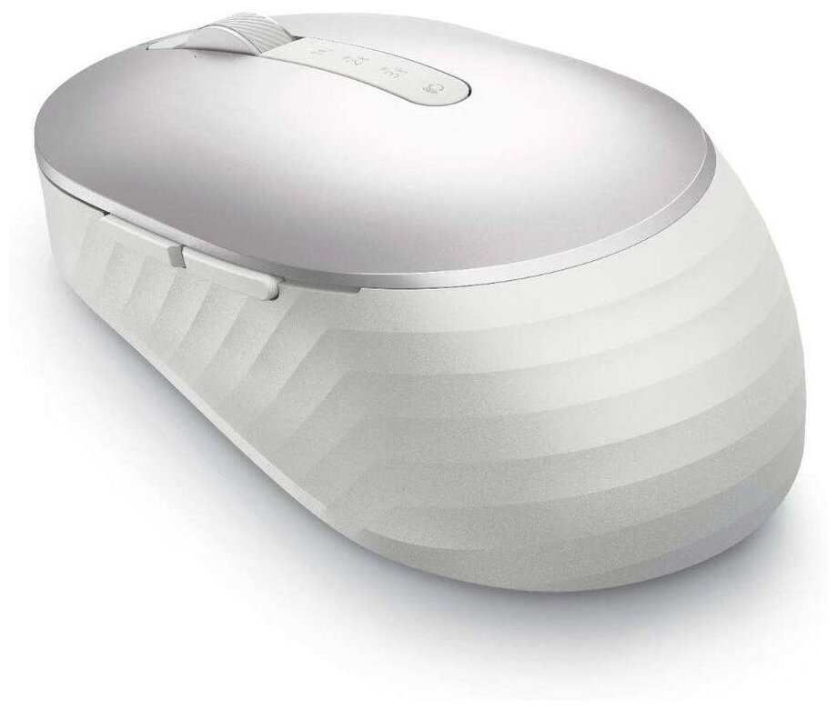 Мышь беспроводная Dell MS7421W светло-серый оптическая 4000dpi беспроводная BT Radio 7but