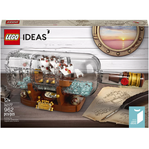 LEGO Ideas 92177 Корабль в бутылке, 962 дет.