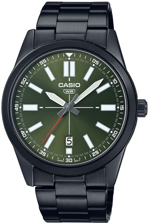 Наручные часы CASIO Collection Collection MTP-VD02B-3E, черный