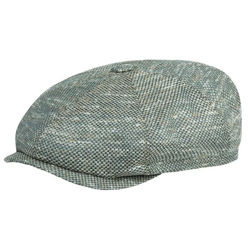 фото Кепка stetson арт. 6810203 8 panel cap virgin wool/silk (светло-серый), размер 57