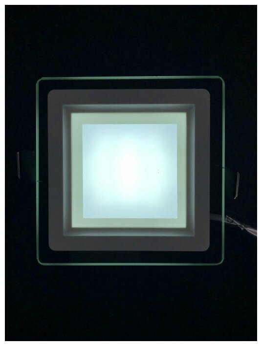Встраиваемый светильник Elvan 705SQ-6W-3000K-Wh - фотография № 6