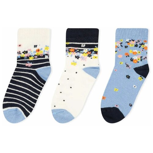 фото Комплект носков для девочек, 3 шт, размер 17;18 радость в дом