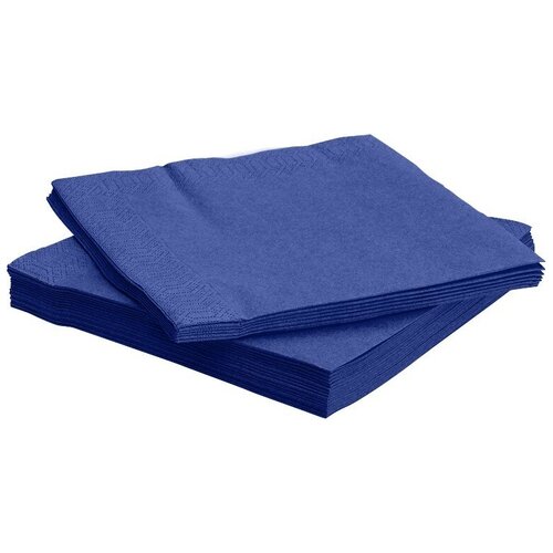 фото Салфетки, bouquet elegance, синий, 33*33 см, 25 шт. дон баллон