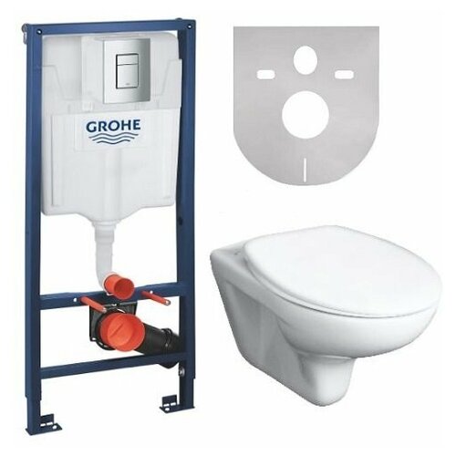 Комплект инсталляции Grohe Rapid SL с подвесным унитазом Roca Mateo SET-GRM-kv