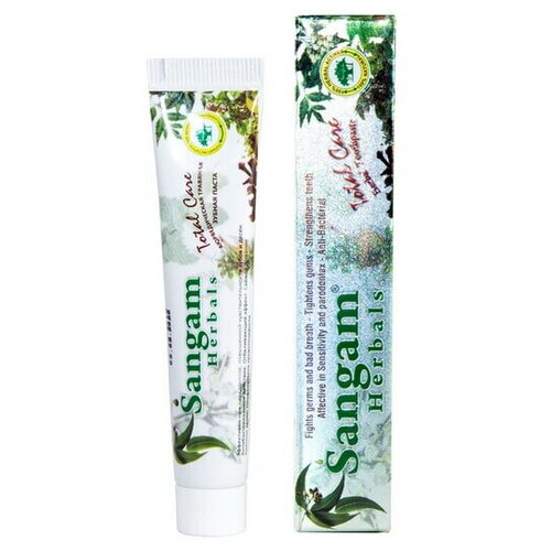 Зубная аюрв. паста «Total Care» Sangam Herbals, 25 гр цисто в таблетках sangam herbals 60 шт