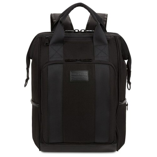фото Swissgear рюкзак swissgear 16,5" doctor bags, черный, полиэстер 900d/пвх, 29 x 17 x 41 см, 20 л