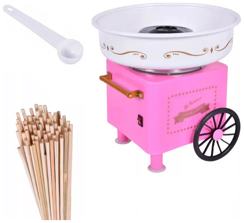 Аппарат для приготовления сахарной (сладкой) ваты Cotton Candy Maker - фотография № 3
