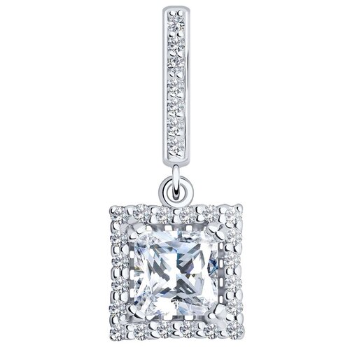 фото Sokolov подвеска из серебра с фианитами 94031301