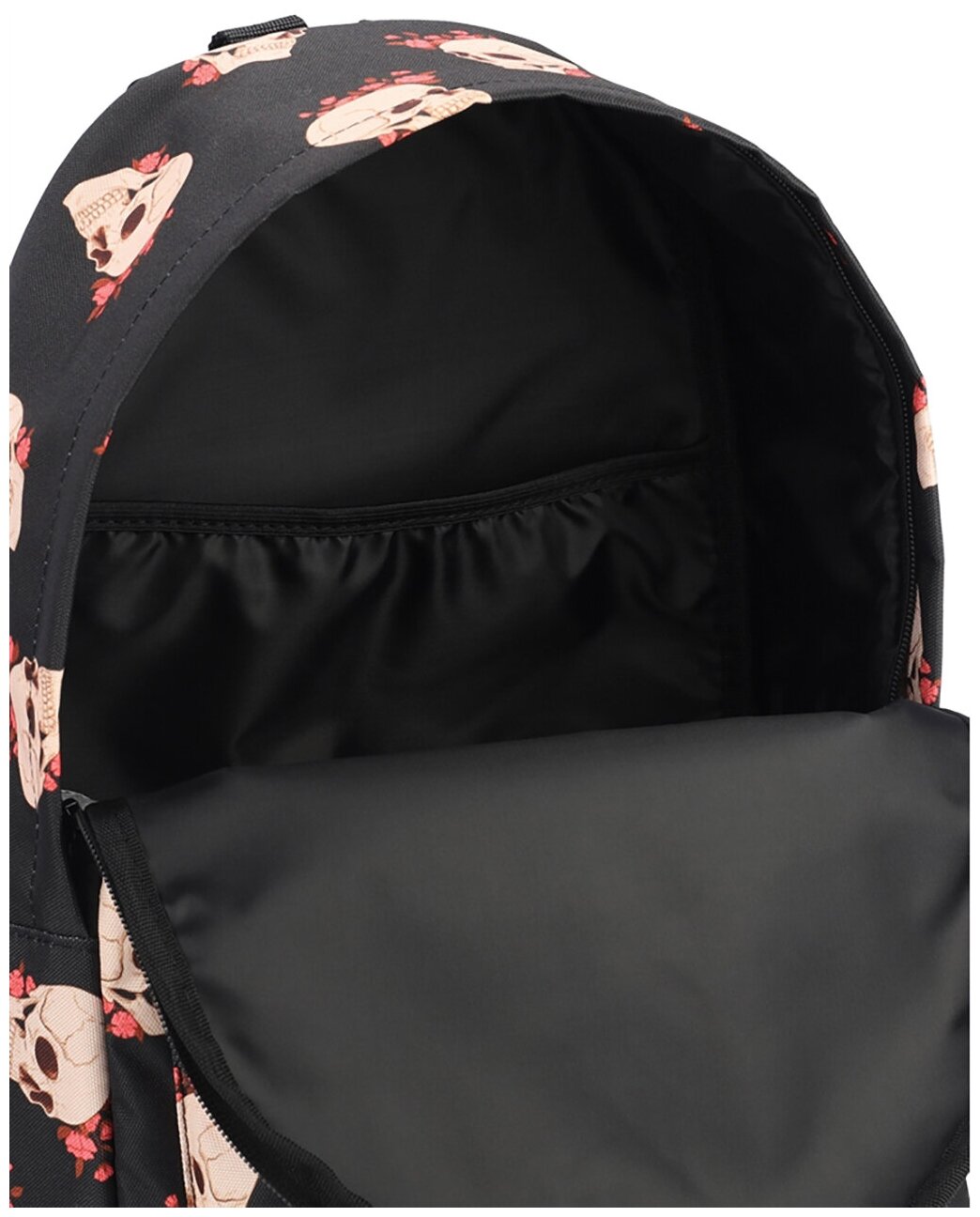 Рюкзак школьный для девочки, женский спортивный городской туристический для путешествий модный, "Череп"