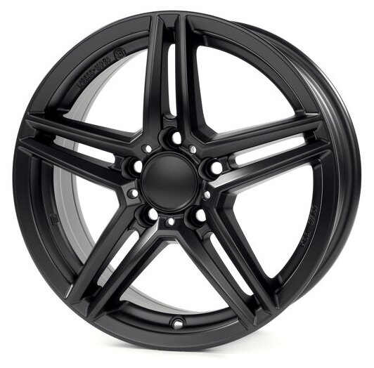 Литые колесные диски Rial M10 Black 6.5x17 5x112 ET44 D66.5 Чёрный матовый (M10-65744M84-5)