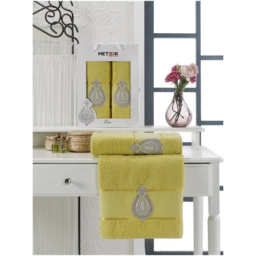 11243 Светло-зелёный ECE (50х90+70х140 ) в коробке METEOR