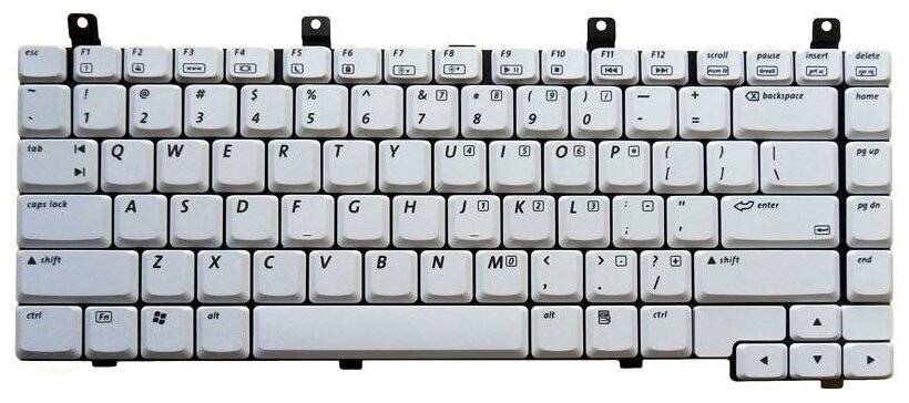 Клавиатура для ноутбука HP Pavilion dv4257US белая