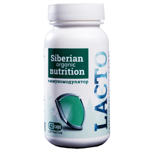 Капсулы Siberian organic nutrition LACTO Иммуномодулятор, 42 шт.