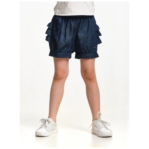 фото Шорты для девочек mini maxi, модель 2661, цвет синий, размер 98