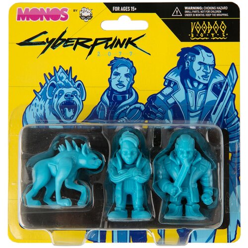 Набор фигурок Cyberpunk 2077 Monos Voodoo Boys Серия 1 набор фигурок cyberpunk 2077 voodoo boys series 1