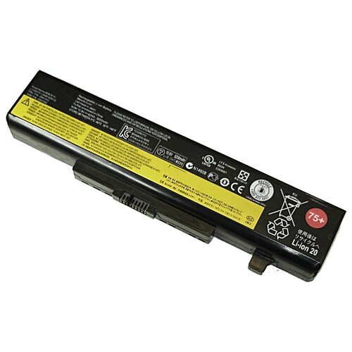 battery аккумулятор повышенной емкости для ноутбука lenovo ideapad y480 y580 v480 v580 e530c l11p6r01 zeepdeep energy 64wh 5800mah 10 8 11 Аккумуляторная батарея для ноутбукa Lenovo IdeaPad Y480 (L11L6F01 75+) 11.1V 62Wh черная