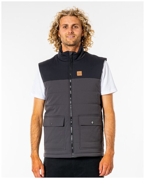 Жилет Rip Curl ANTI SERIES RIDGE VEST, цвет 8264 WASHED BLACK, размер L