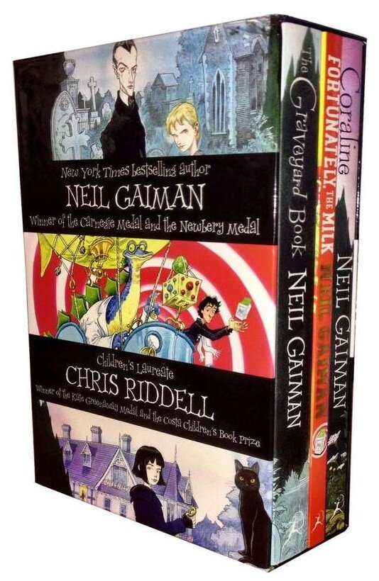 Neil Gaiman & Chris Riddell 3-book Box Set - фото №1