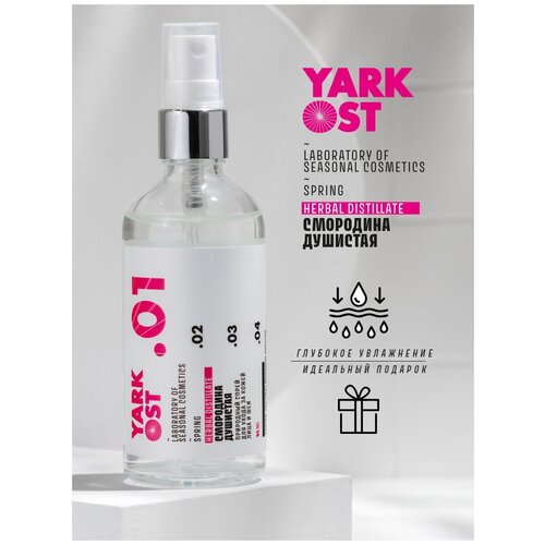 YARKOST/ Гидролат натуральный спрей для лица 
